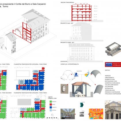 TOBIM_Palazzo di Città Edificio prospiciente il Cortile del Burro e Sala Carpanini